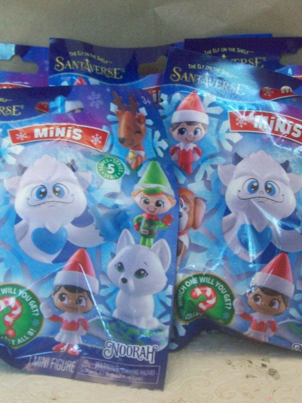 The Elf on the Shelf Santaverse Minis Series 5 Mystery Pack, Set of Five, NIB